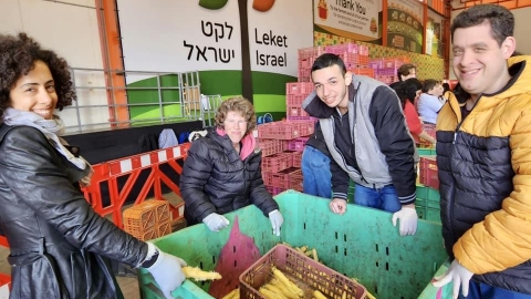 תלמידי דרום השרון בכנס הכשרה של שגרירי לקט ישראל למנהיגות ירוקה6.jpg